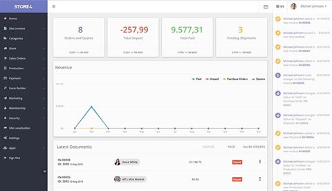 Store4 Dashboard