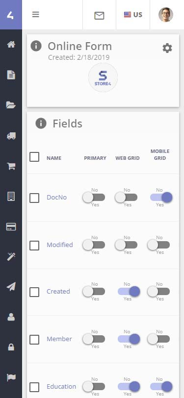 Store4 Forms Data Entry Optimization